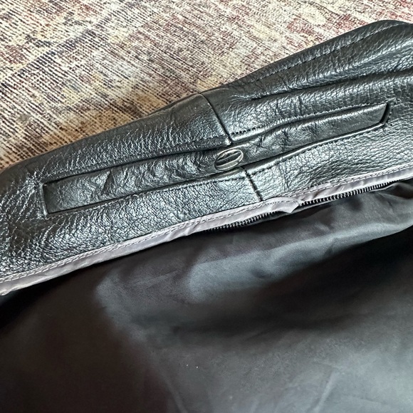 Vintage Leather Moto Biker Jacket - Picture 7 of 10